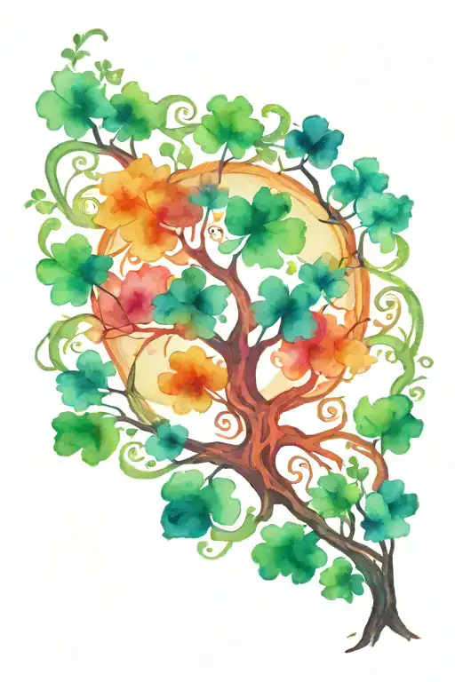 Irish Tree Intertwined