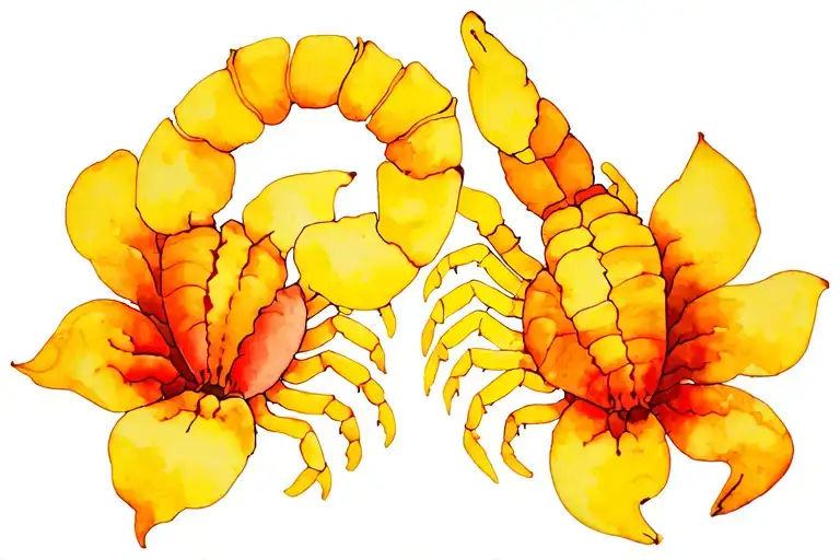 Scorpion And Fluer De Lis