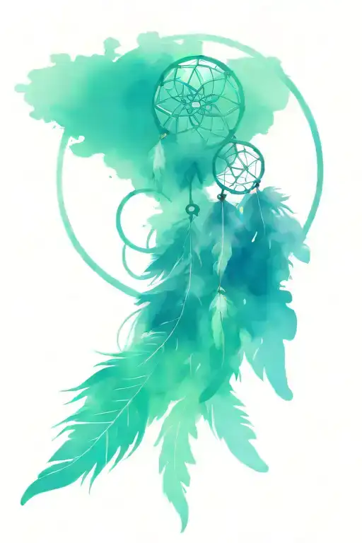 Dreamcatcher Intertwined Infinity Symbols