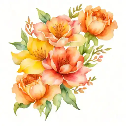 Birth Flower Bouquet