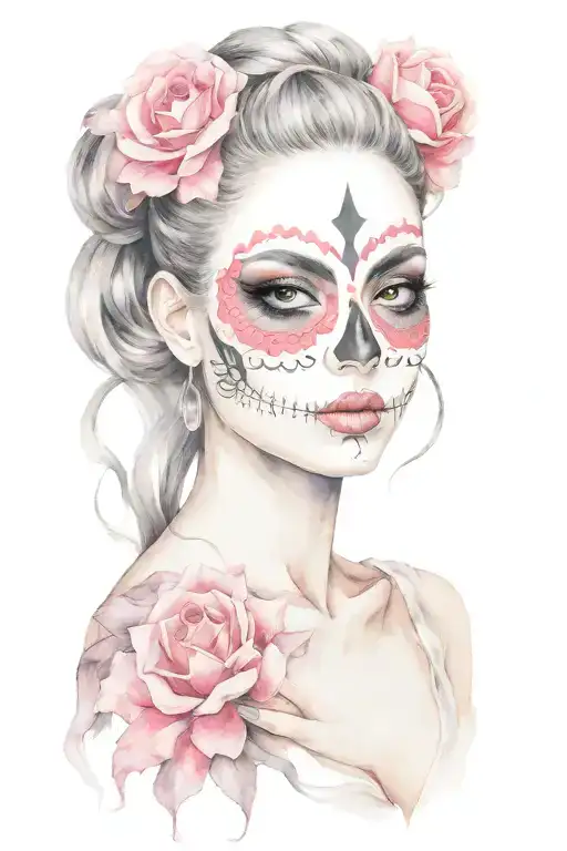 Sugar Skull Girl Asian