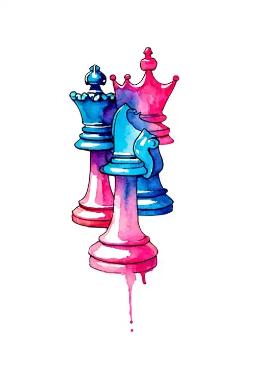 King And Queen Chess Piece