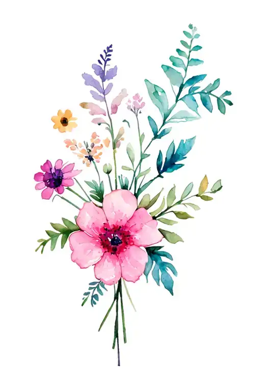 Birth Flower Bouquet