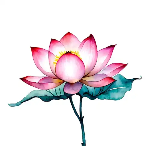 Fleur De Lotus Flower Blooming