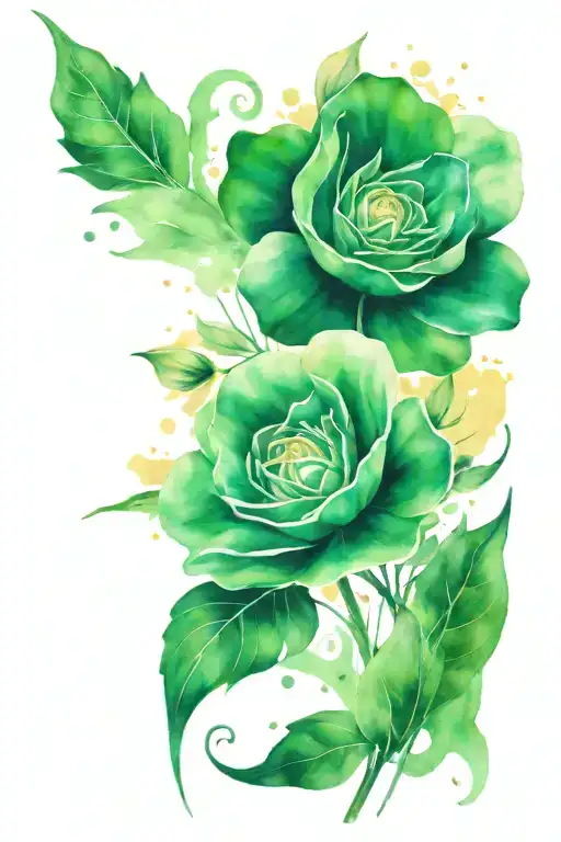 The Great Gatsby Tatto Arm Daisy And Green Lantern