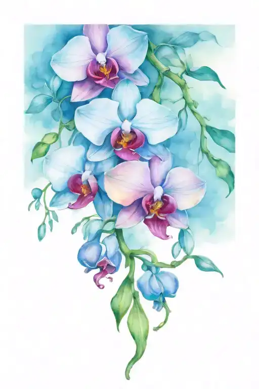 Orchid Vine Wrapping