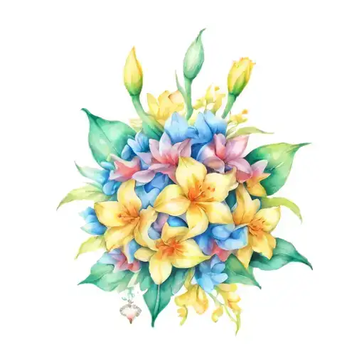 Pisces Sagittarius Love Daffodil Hydrangeas