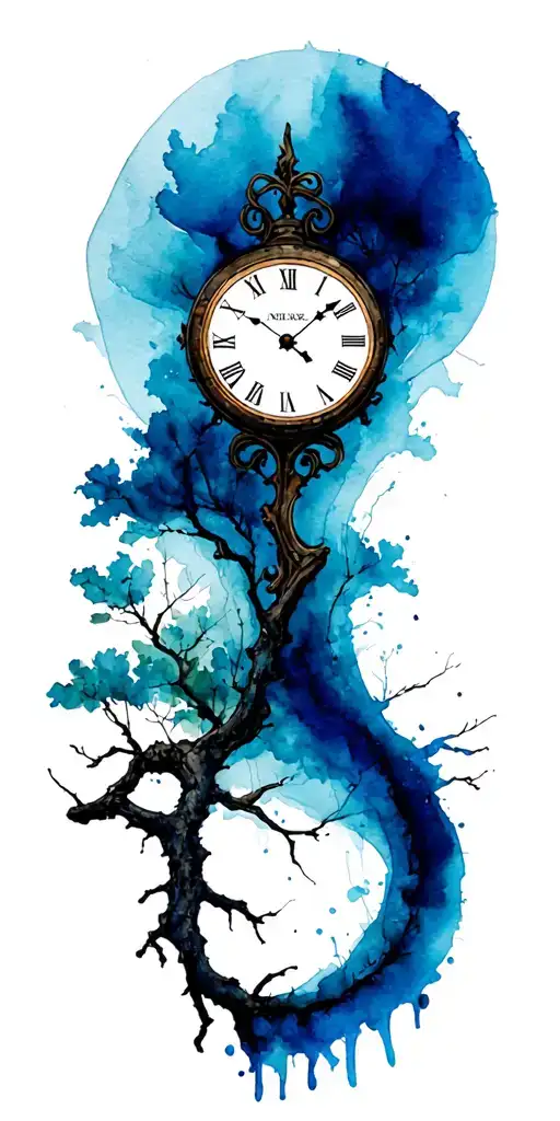 Clock And Tree Branch