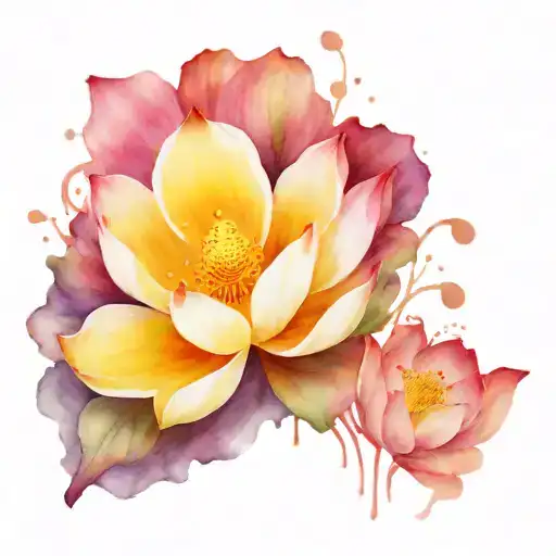 Lotus And Lily Flower