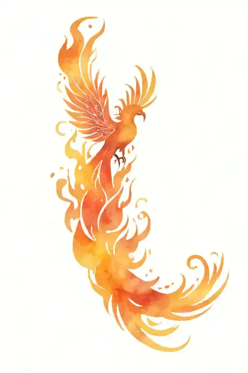 Phoenix On Fire Rising