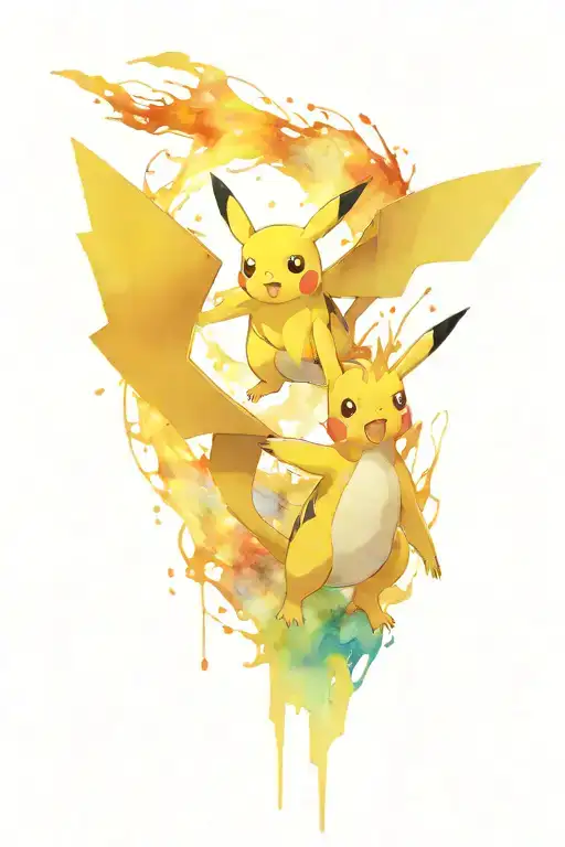 Pokemon Battle Scene