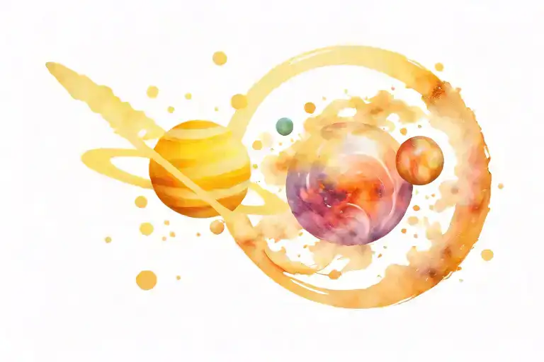 Planets Around The Sun