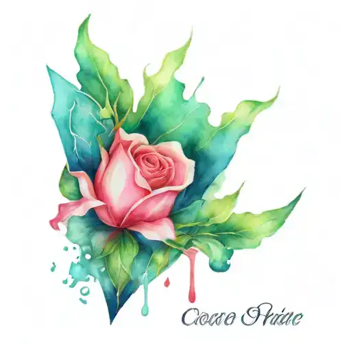 Dagger Wwith Heart And Cemi Colon