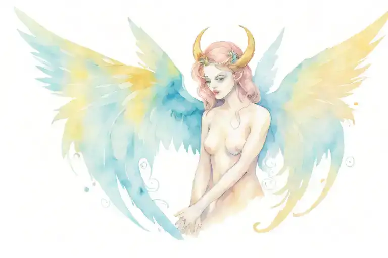 Devil With Angel Wings