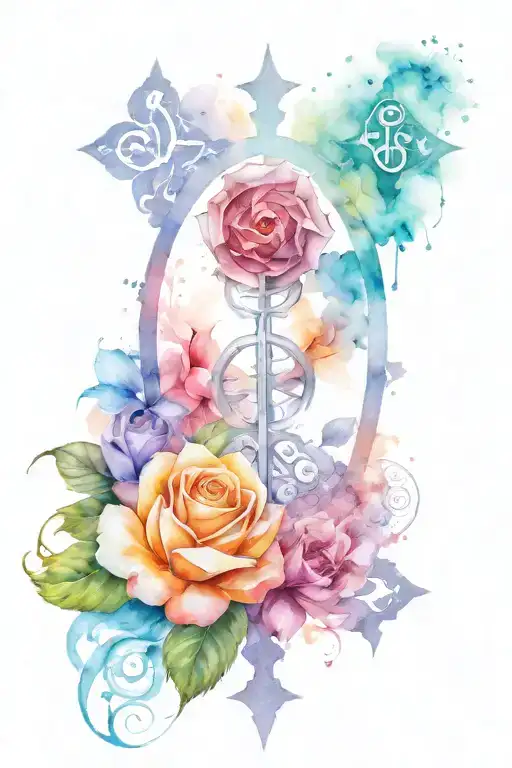 Prayer Of Serenity Symbol And Memento Mori Symbol