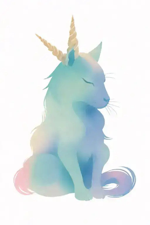 Cat And Unicorn