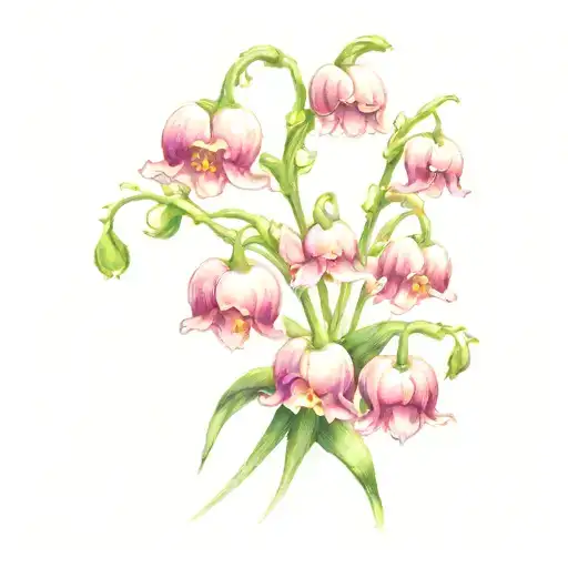 Lily Of The Valley Gladolious Daisy Bouquet Name