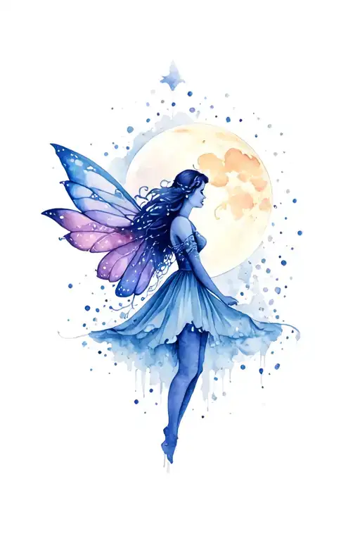 Fairy With Moon