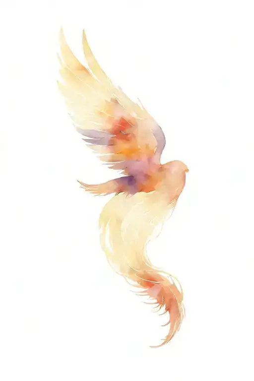 Angel Wings With Let Them Wrighting