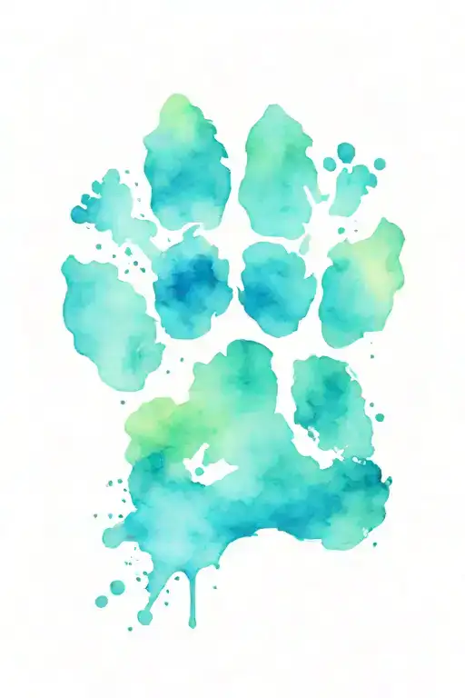 Dog Paw Print