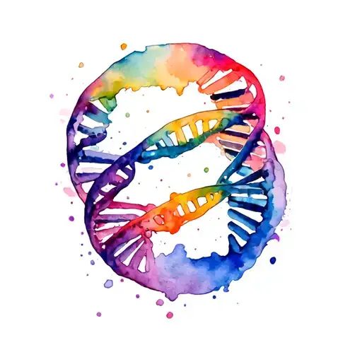 A Circular Dna Helix Wrapped Around The Rounded Bone Near My Wrist