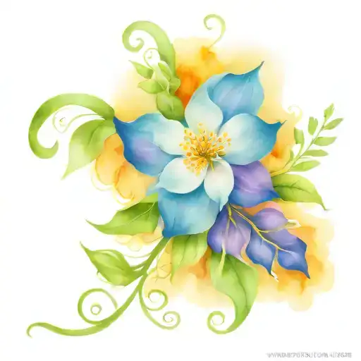 Vine Floral Wrap My Arm