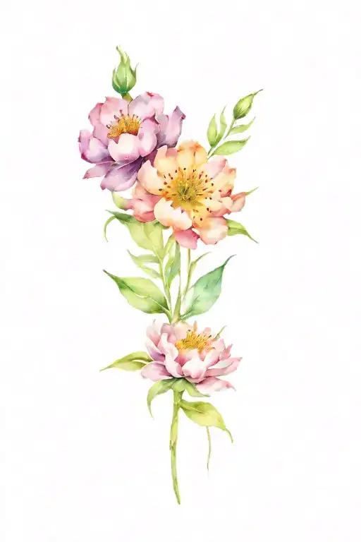 Birth Flower Bouquet