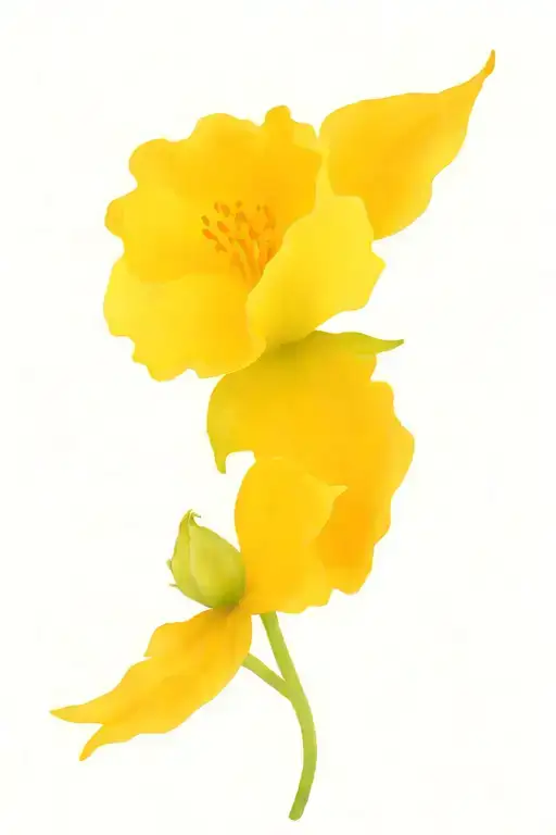 July Birth Flower And March Birth Flower