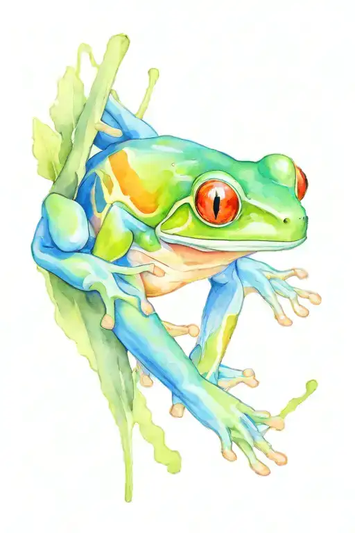 Red Eyed Tree Frog