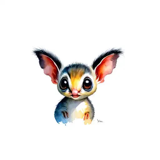 Highly Detailed Realistic Bush Baby