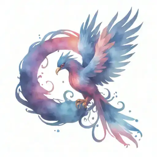 Phoenix Rising From The Ashes