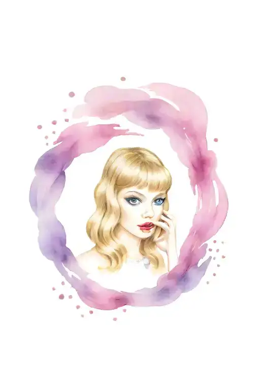 Down Bad Crying Taylor Swift Ttpd Glitter