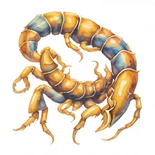 Scorpion In Water Darken Everything