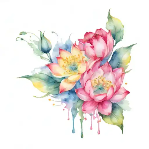 Primrose Water Lilly Poppy Flowers