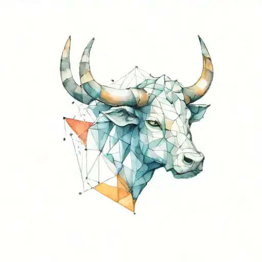 Geometric Taurus Head