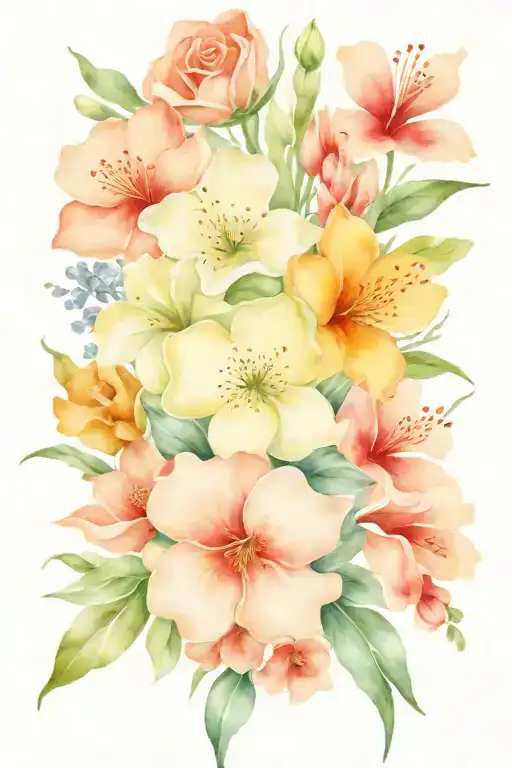 Birth Flower Bouquet