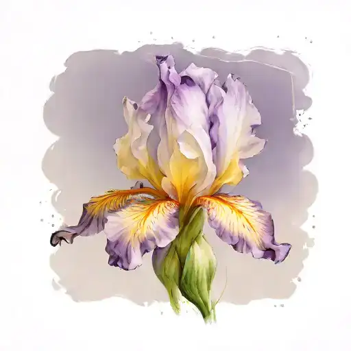 Iris Single Flower