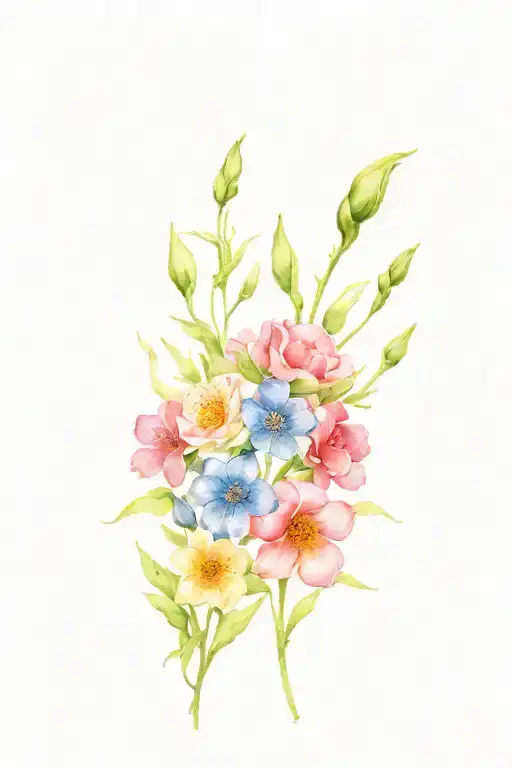 Birth Flower Of July And Feb Birth Flower