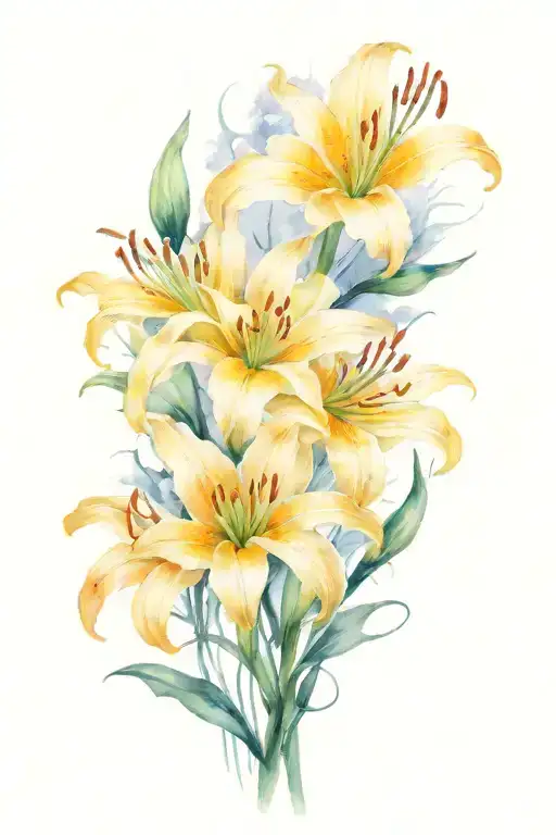 New Orelans Style Spider Lily Flower