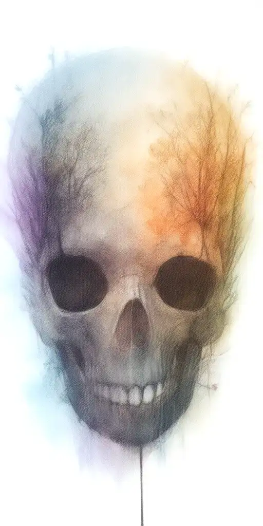 Skull And Forest