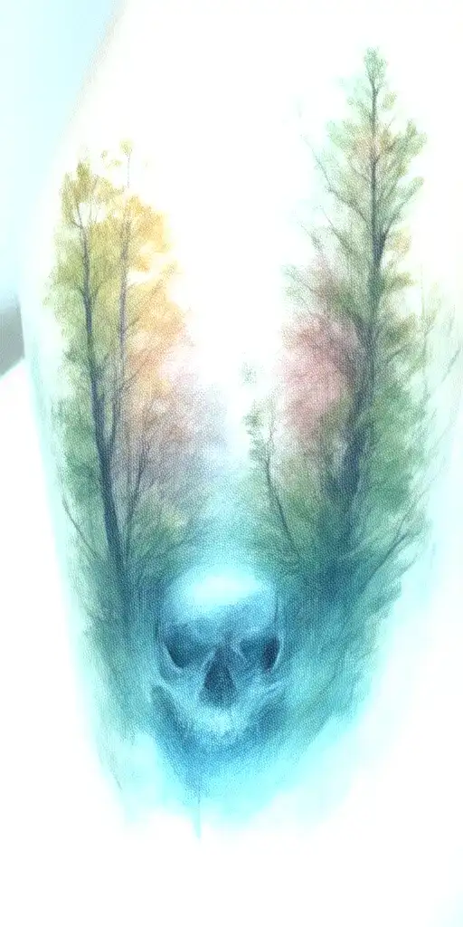 Skulls And Forest