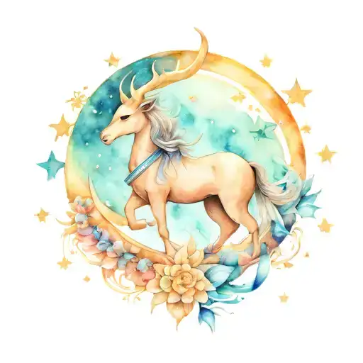 Capricorn Sun Moon Stars