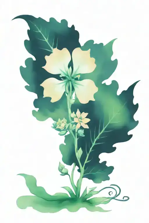 Black Clover Anime Plant Magic