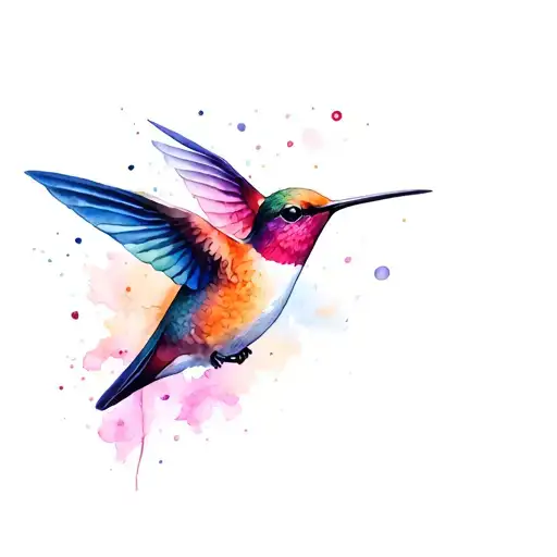 Hummingbird And Araguaney