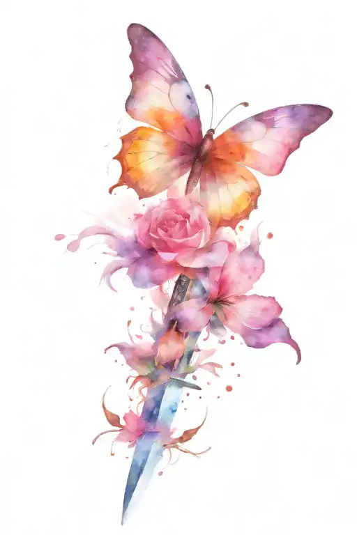 Sword And Butterfly