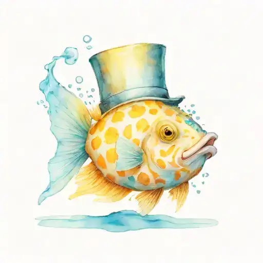 Box Fish With Top Hat