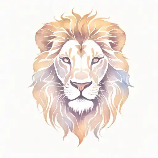 Lion Head Disney Style