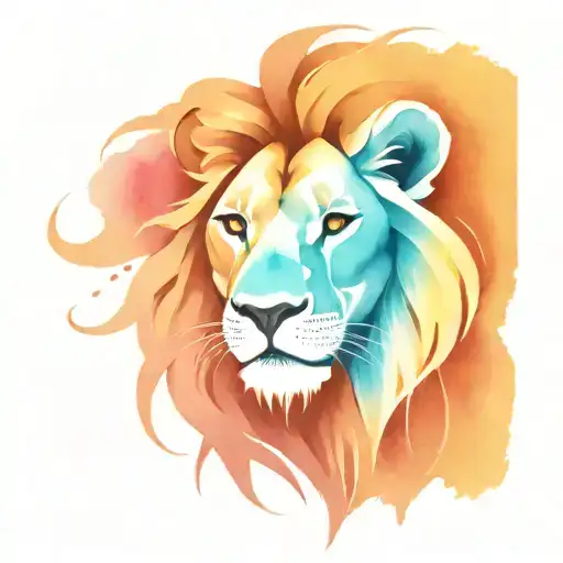 Lion Head Disney Style