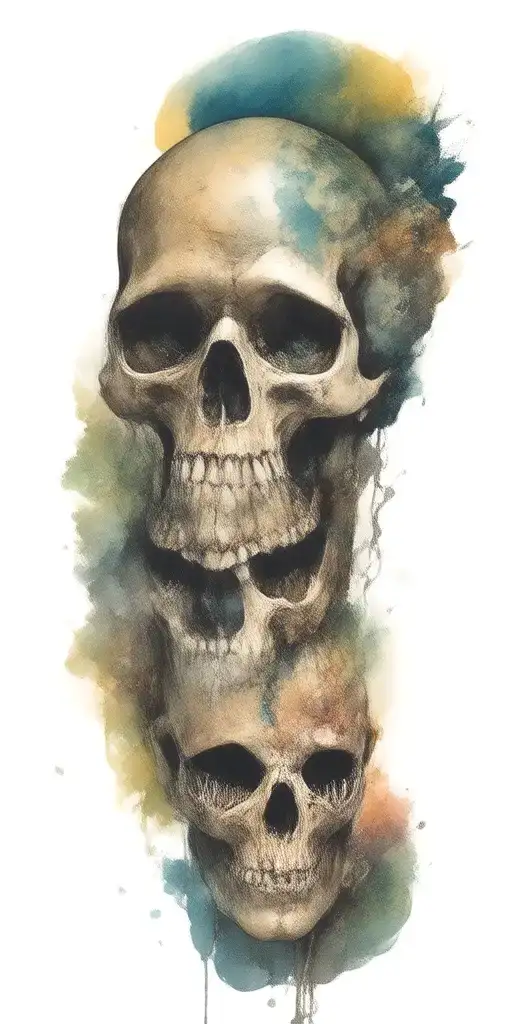 Add Galaxies To Skull Eye Sockets