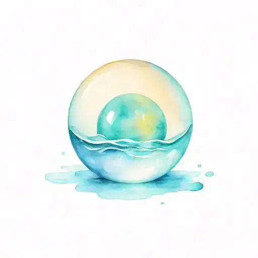 Crystal Ball With The Words